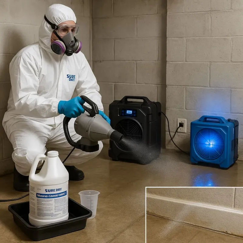 Sanitization and Odor Removal process in Channel Islands Beach, CA