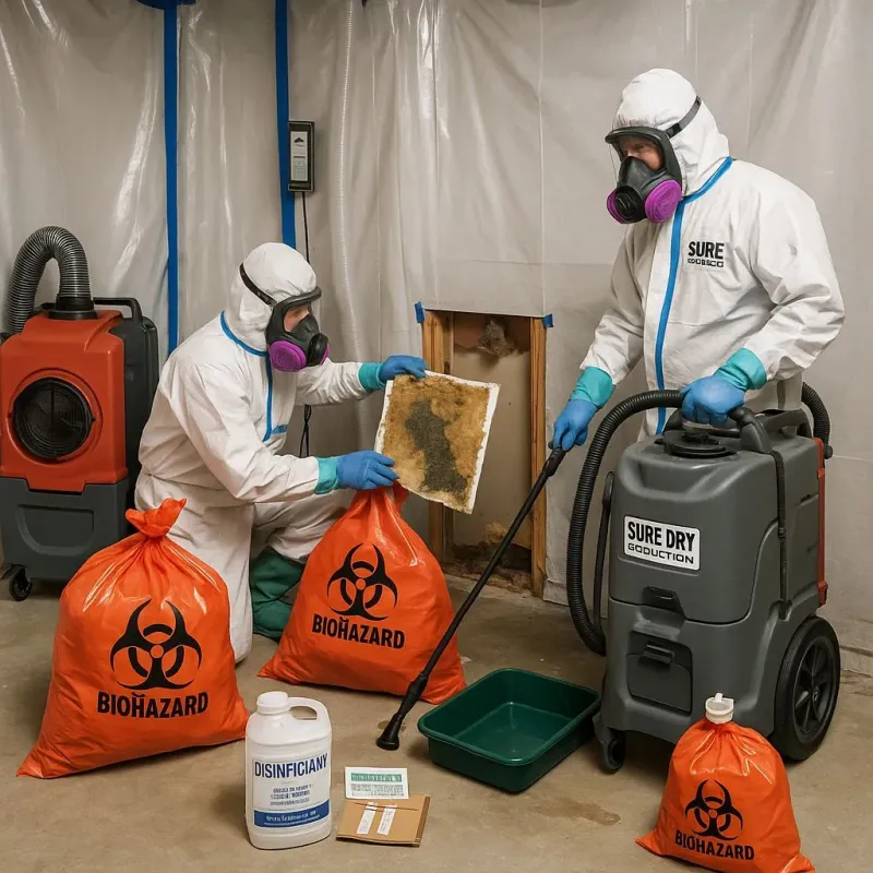 Contaminated Water Handling Protocols process in Channel Islands Beach, CA